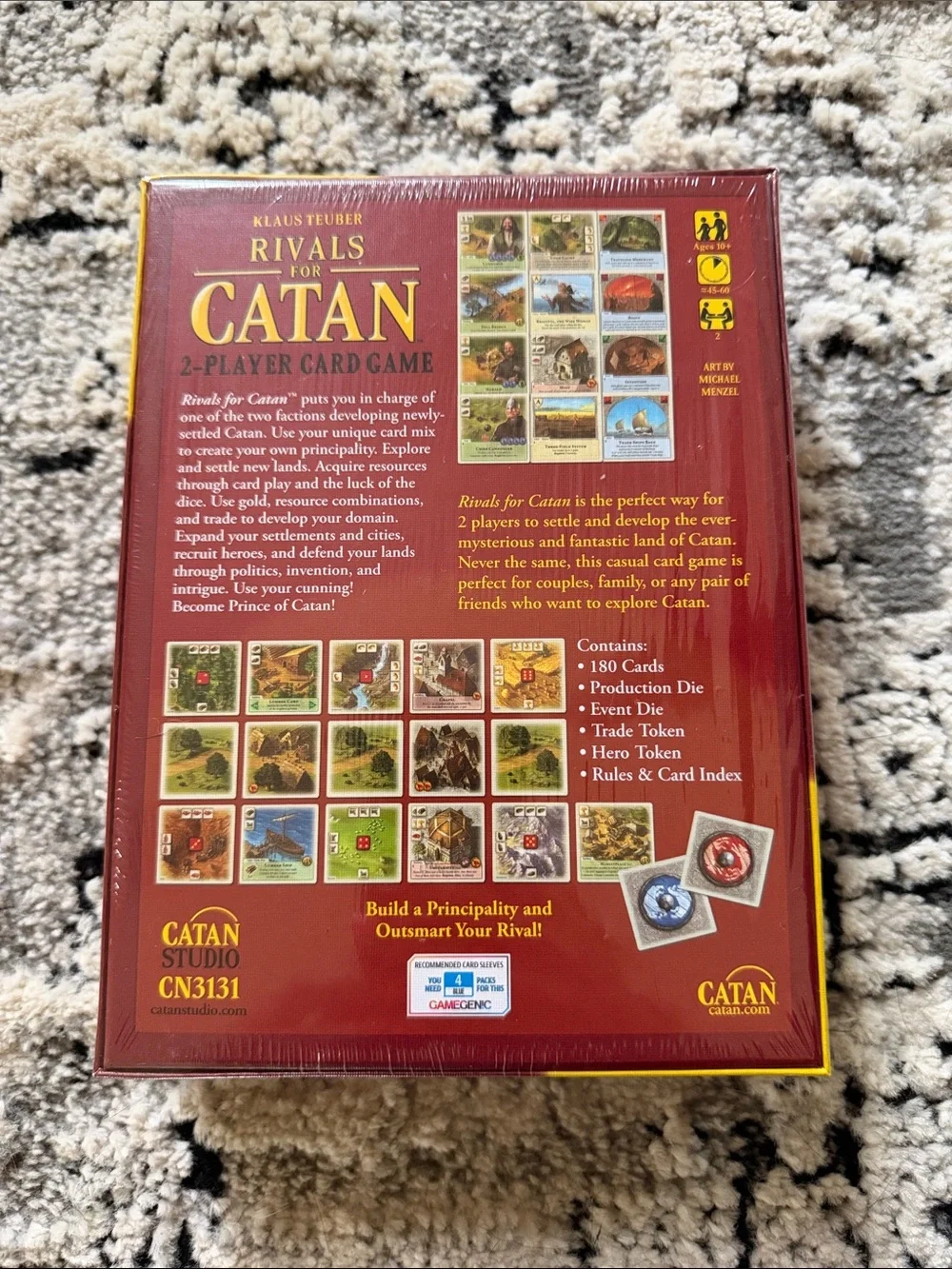 Catan Rivals 2-Player Card Game - Picture 2 of 2